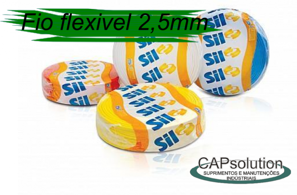 Fio Flexivel Sil 2,5 mm 100m